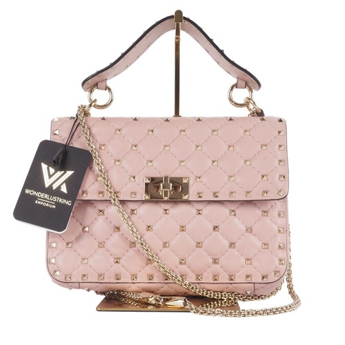Valentino rockstud top handle - valentino,