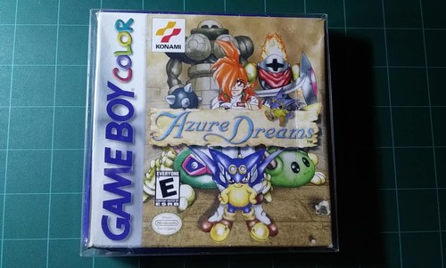 Nintendo game boy color azure - game,
