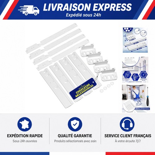 Kit glissiere porte - kit, frigo