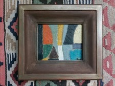 Tableau Abstrait Vintage