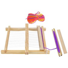  Métier à tisser en bois DIY pour enfants, accessoires artisanaux créatifs