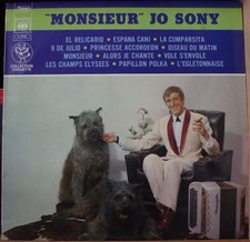 "MONSIEUR" JO SONY BOUVIER DES