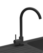 Mitigeur robinet noir mat - robinet,