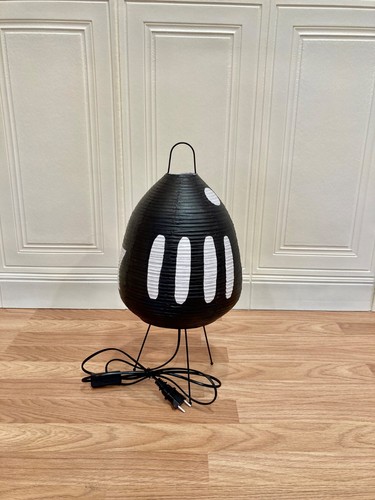 Lampe noire design - "design, papier