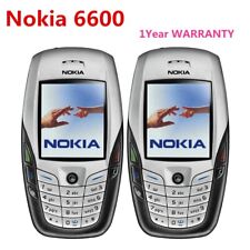Original Nokia 6600 Light gray Unlocked 2G GSM Triband Bluetooth Mobile Phone