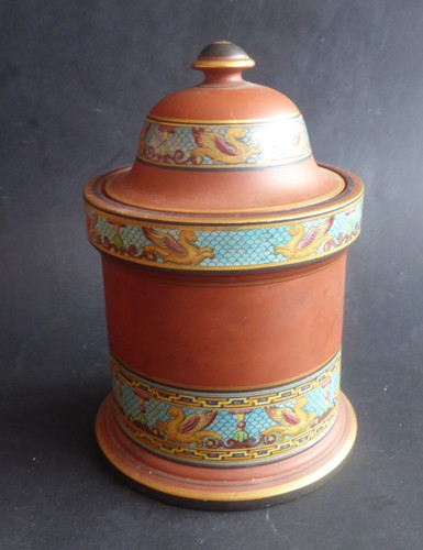 Pot tabac terre cuite - terre,