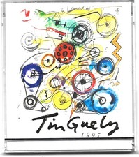 Calendrier Tinguely mari de  Niky de Saint Phalle 1997 façon CDRom  12x14cm