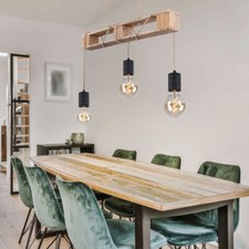 Luminaire Suspendu Lampe Bois
