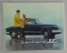 Brochure/Brochure Panhard PL17 Stand approx. 1962/63 Original