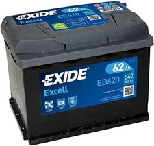Batterie EXIDE EB620 L1 Excell 12V 62Ah 540A