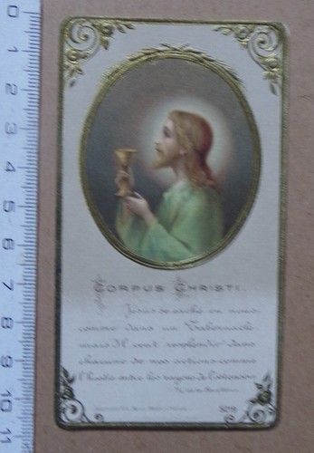 Image pieuse corpus christi - §,
