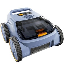 Robot aspirateur piscine sans fil 3 modes sol murs 200m² 150 min autonomie