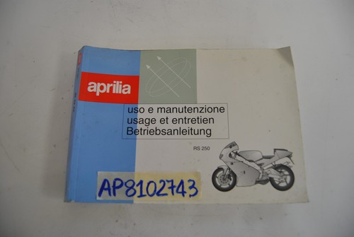 Aprilia 250 03 manuel - 250,