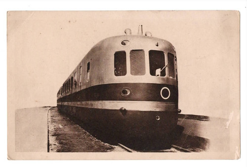 Cpa autorail micheline - cpa,