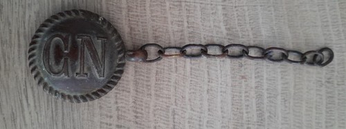 Médaillon ancien boucle en - boucle, cn