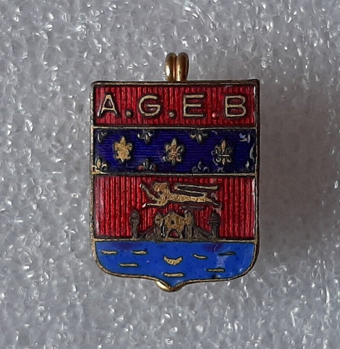 Insigne faluche ageb bordeaux - faluche,