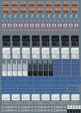 Décalcomanie à l'eau COBRA