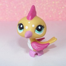 authentic littlest LPS PETSHOP 2088 woodpecker pivert bird oiseau pet shop