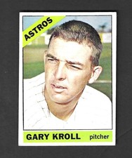 1966 Topps Baseball Card #548 HI # SP GARY KROLL Houston Astros EX/MT
