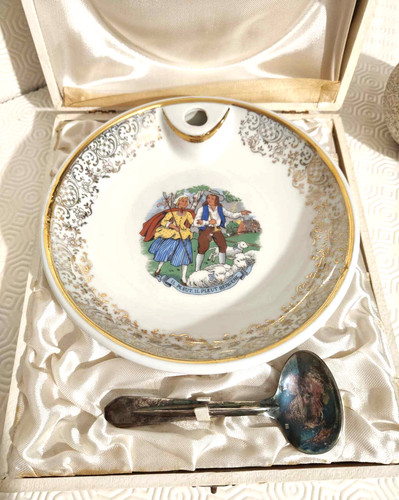 Assiette bouillie - à,