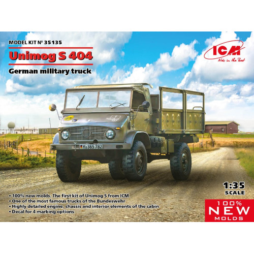 Unimog 404 german military - german,