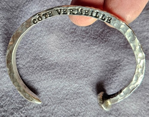 Bracelet clou type jonc ouvert - clou,