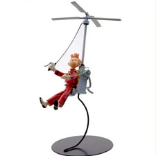 Leblon Delienne - Sculpture Spirou, scène grand format, Coffret & Certif - 1998