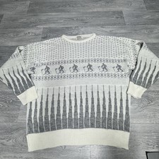 Apres Ski Jumper Unisex Size Large Knitted