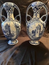 Ensemble Antique de 2 Vases