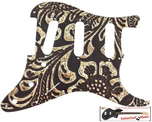 New pickguard stratocaster sss - new,
