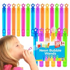 20-140 Kids Party Bag Bubbles Mini Wands Tubes Toys Fillers Favours For Children