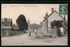 Old postcard Arrou, view taken from the road to Courtalain 1910 
