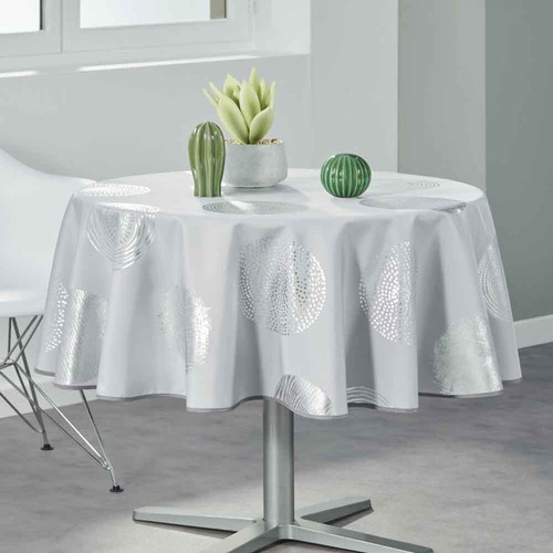 Nappe ronde 1m60 gris