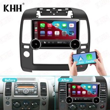 Dual Knobs 8+128G For Nissan Navara D40 2006-2012 Car Radio Android 13 Carplay