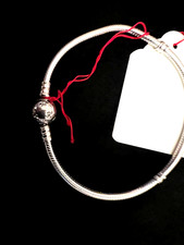 Bracelet maille serpent fermoir boule DISNEY argent 925 authentique PANDORA NEUF