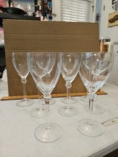Jg Durand Cristal D'arques Wine Glasses 7 1/2" 4 oz, Set Of 9, France