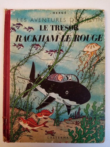 Tintin 1947 trésor - tintin,