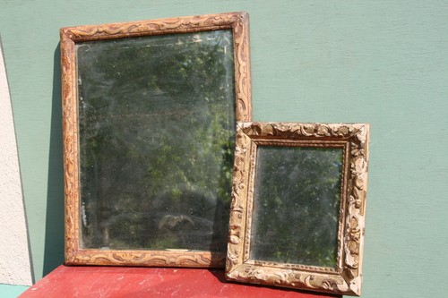 Lot miroirs anciens - lot, anciens.