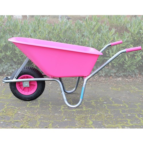 Brouette jardin rose - de,