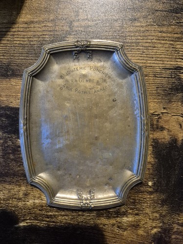 Ancien vide poches - ancien, plat