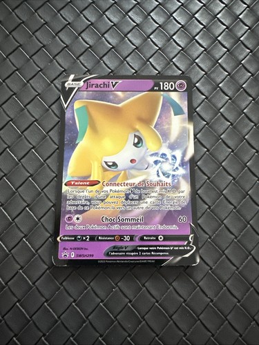 Carte pokémon jirachi - carte, v
