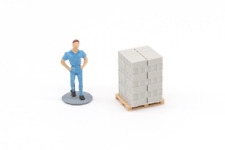 1 palette de parpaings pleins