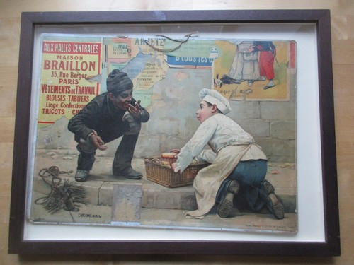 Rare publicite sur carton - publicite,