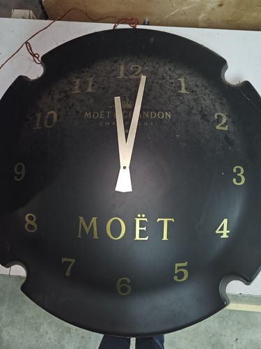 Moët chandon horloge murale - &,