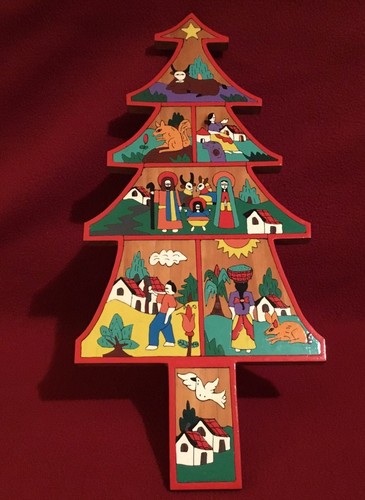 Vintage palma nativity - vintage, 19"