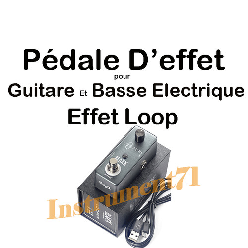 Mini pedale effet - d'effet, looper