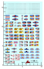 Tour de France 1/43 b plate decal easy installation