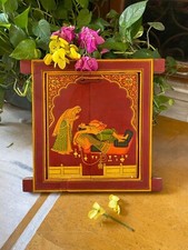 Antique En Bois Métal Ajusté