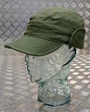 Casquette De Combat Verte M59 De L'Armée Suédoise Avec Insigne Vert D'Officier