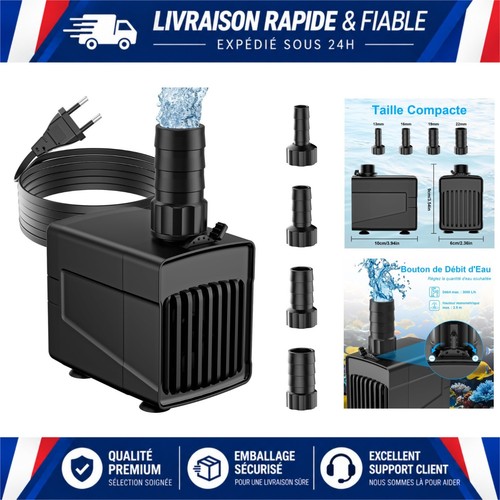 Pompe eau submersible - submersible, 45w